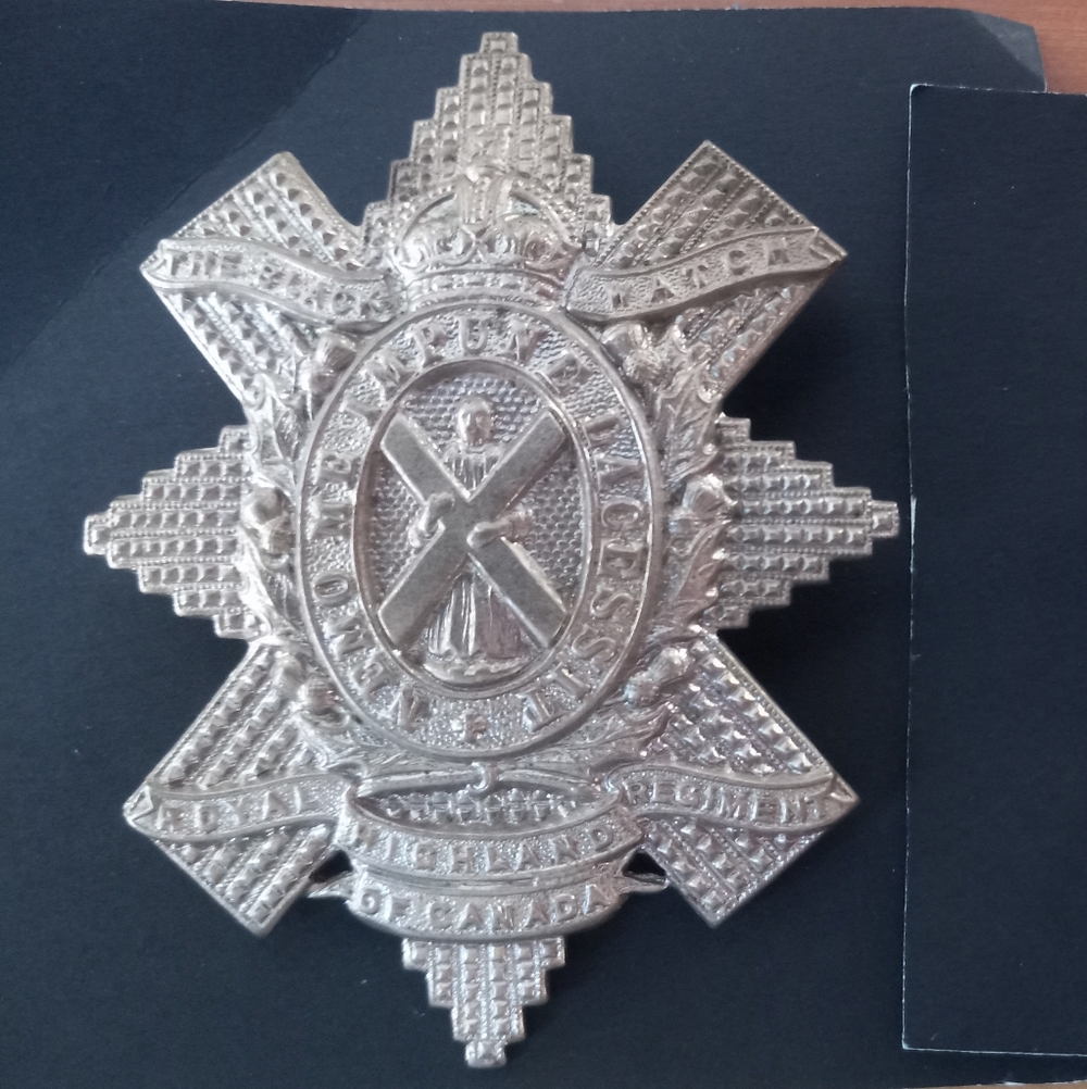 Royal Highland Regt Of Canada (Black Watch)